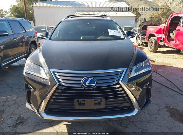 JTJDGKCA4J2005511 2018 LEXUS RX 450HL Черный Вид щитка приборов