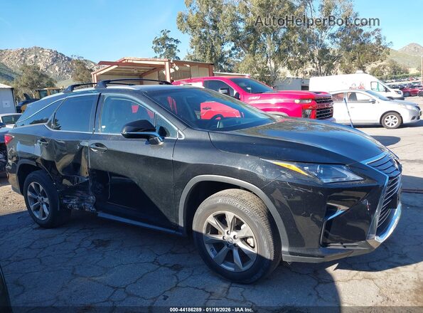 JTJDGKCA4J2005511 2018 LEXUS RX 450HL Черный Вид задней части салона
