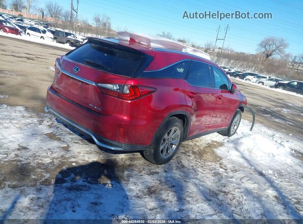 JTJDZKCA5K2015072 2019 LEXUS RX 350L Красный Задняя правая четверть