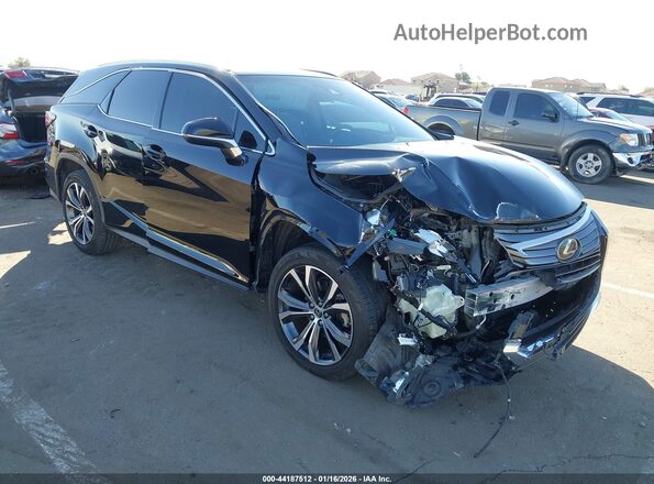 JTJDZKCA6J2011630 2018 LEXUS RX 350L Черный Вид спереди