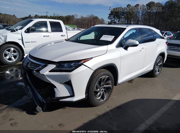 JTJDZKCA8K2017429 2019 LEXUS RX 350L White Przód lewy
