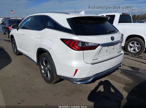 JTJDZKCA8K2017429 2019 LEXUS RX 350L White Tył lewy