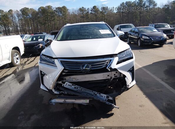 JTJDZKCA8K2017429 2019 LEXUS RX 350L White Widok zestawu wskaźników