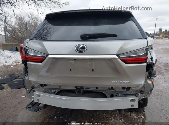 JTJDZKCA8K2018726 2019 LEXUS RX 350L Silver Widok z przodu