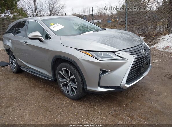 JTJDZKCA8K2018726 2019 LEXUS RX 350L Silver Przód prawy