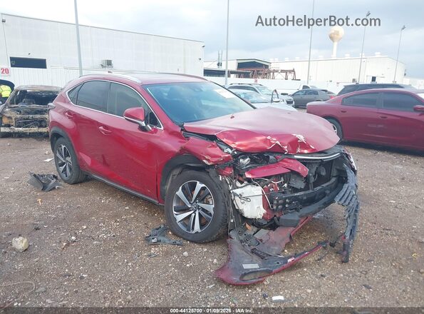 JTJGARBZ0L2158968 2020 LEXUS NX 300 Красный Передняя правая четверть