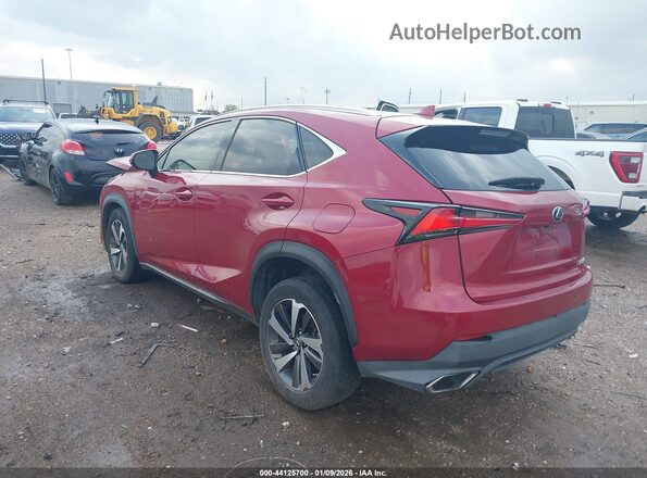 JTJGARBZ0L2158968 2020 LEXUS NX 300 Красный Задняя левая четверть