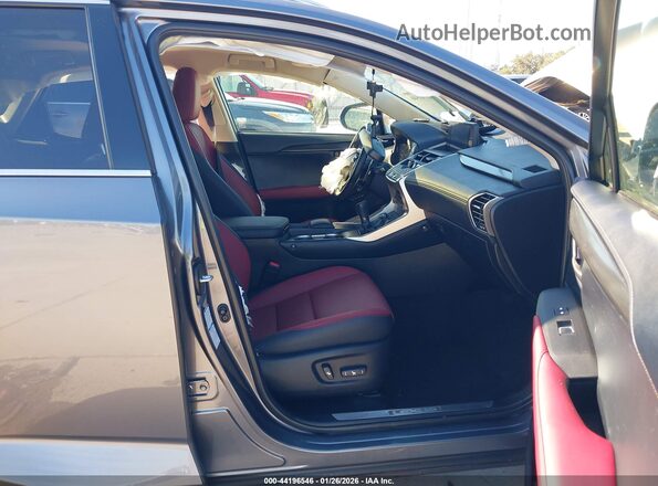 JTJGARDZ1M2236785 2021 LEXUS NX 300 Серый Вид салона спереди