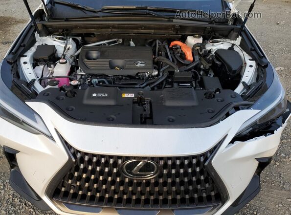JTJGKCEZ1S5030709 2025 LEXUS NX White ძრავის განყოფილების ხედი