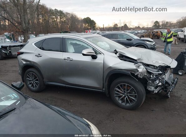 JTJGKCEZ7N5002479 2022 LEXUS NX 350H Серый Вид задней части салона