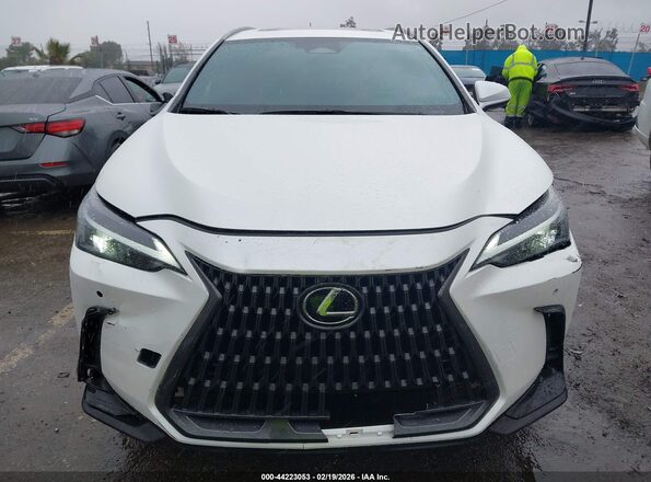 JTJGKCEZ9P2014668 2023 LEXUS NX 350H White Widok zestawu wskaźników