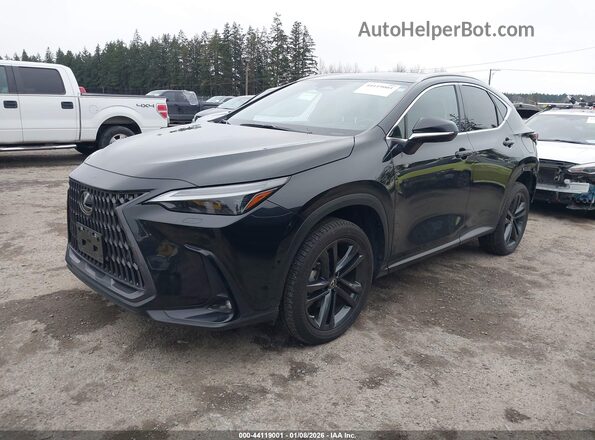 JTJHKCFZ2N2003401 2022 LEXUS NX 450H+ Black Przód lewy