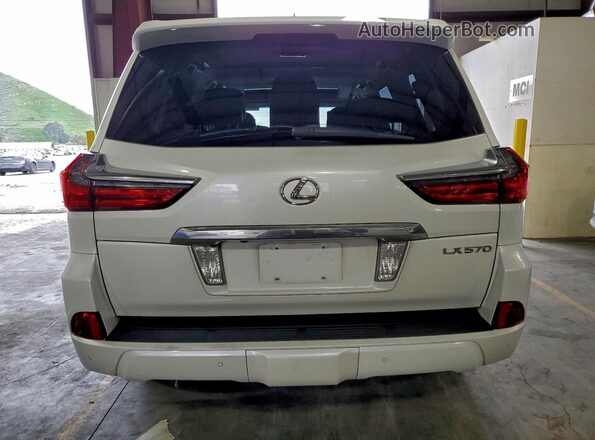 JTJHY7AX0G4188907 2016 LEXUS LX White Widok z tyłu