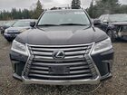 2017 Lexus Lx 570 Черный vin: JTJHY7AX0H4242837