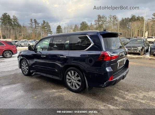 JTJHY7AX2H4242774 2017 LEXUS LX Blue Tył lewy