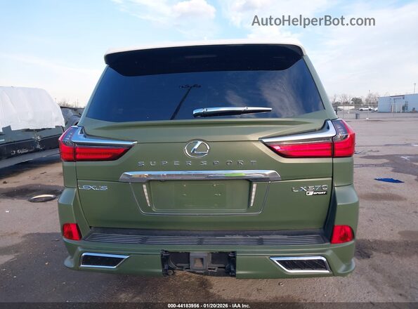 JTJHY7AX2K4289665 2019 LEXUS LX 570 Зеленый 