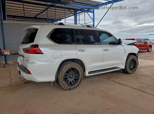 JTJHY7AX4H4243831 2017 LEXUS LX Белый Задняя правая четверть