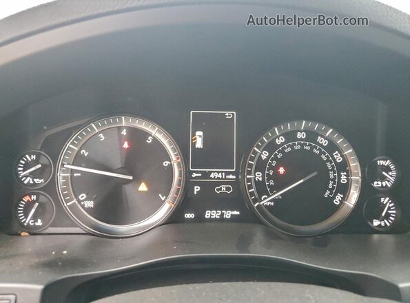 JTJHY7AX4H4243831 2017 LEXUS LX Белый Вид щитка приборов