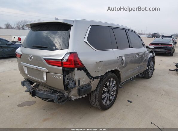 JTJHY7AX8G4199718 2016 LEXUS LX 570 Gray Tył prawy