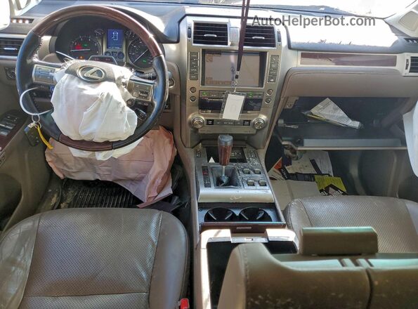 JTJJM7FX1K5212446 2019 LEXUS GX Черный Вид панели приборов