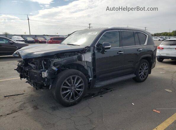 JTJMB7CX9S4076905 2025 LEXUS LX Black Przód lewy