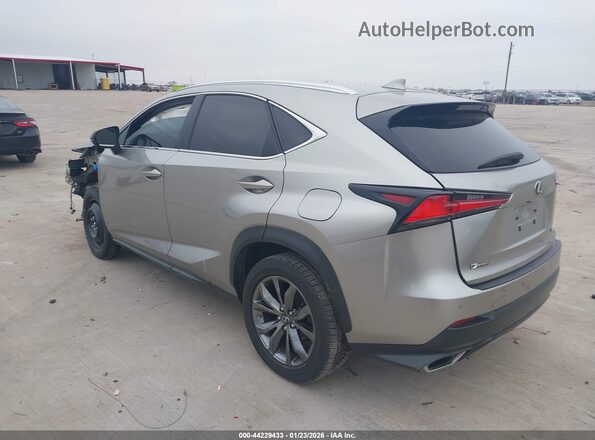JTJSARBZ4L2171698 2020 LEXUS NX 300 Silver Trasero izquierdo