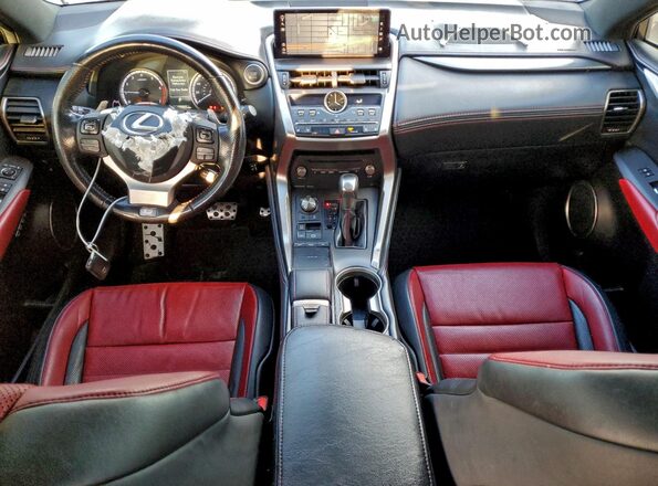 JTJSARDZXL5010283 2020 LEXUS NX Black Widok deski rozdzielczej