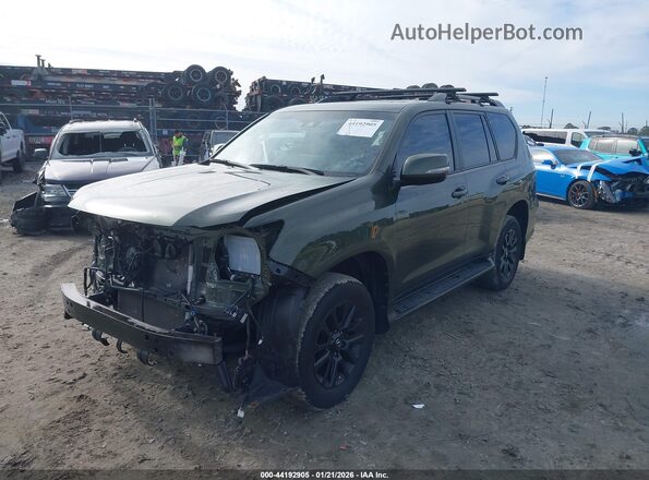 JTJSM7BX3P5351706 2023 LEXUS GX 460 Зеленый Передняя левая четверть