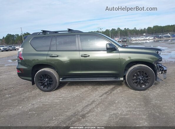 JTJSM7BX3P5351706 2023 LEXUS GX 460 Зеленый Вид задней части салона