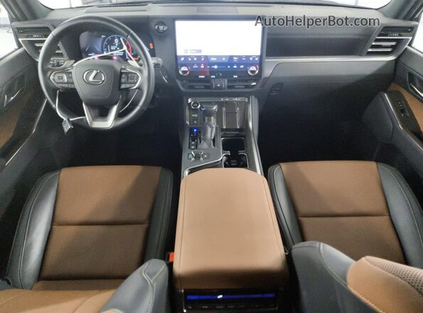 JTJTBCDX2S5039496 2025 LEXUS GX Серебряный Вид панели приборов