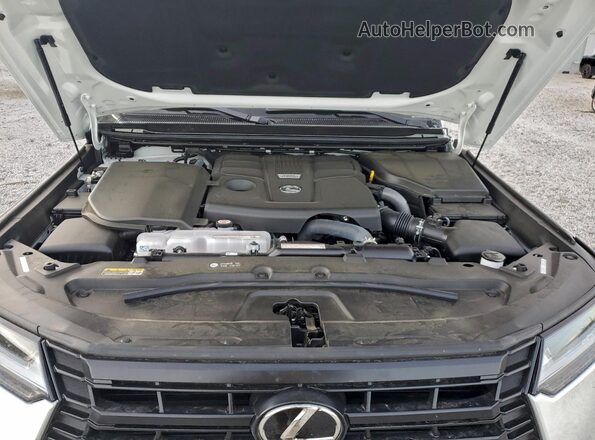 JTJTBCDX7S5046069 2025 LEXUS GX White Вид задньої частини салону