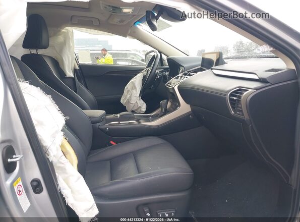JTJYARBZ0K2134804 2019 LEXUS NX 300 Серебряный Вид салона спереди
