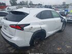 2016 Lexus Nx 200t   White vin: JTJYARBZ2G2048692