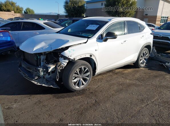 JTJYARBZ2H2064215 2017 LEXUS NX 200T Белый Передняя левая четверть
