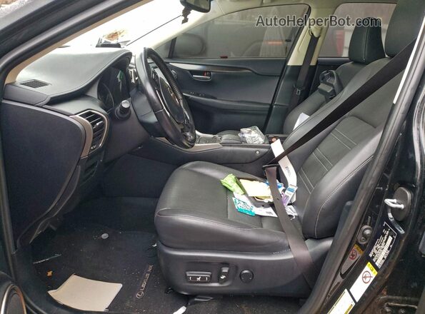 JTJYARBZ2K2133556 2019 LEXUS NX Черный Вид салона спереди