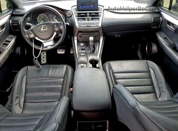 JTJYARBZ3G2026734 2016 LEXUS NX Белый Вид панели приборов