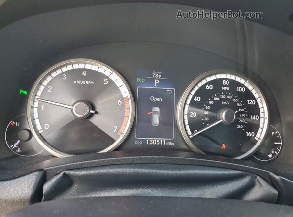 JTJYARBZ3G2026734 2016 LEXUS NX Белый Вид щитка приборов