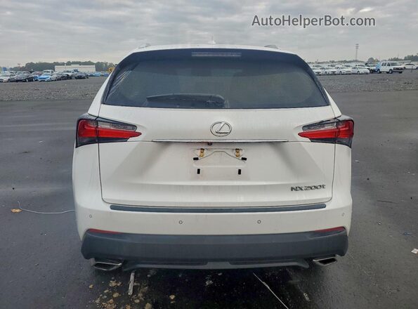 JTJYARBZ5H2057940 2017 LEXUS NX Белый Вид сзади