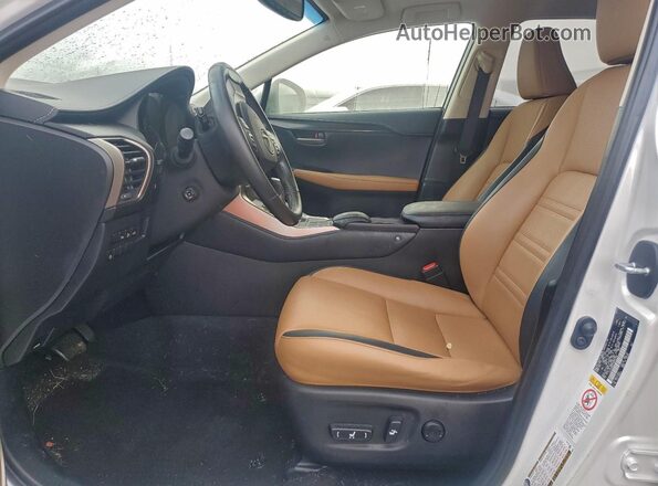 JTJYARBZ5H2057940 2017 LEXUS NX Белый Вид салона спереди