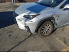 2018 Lexus Nx 300   Silver vin: JTJYARBZ5J2085517
