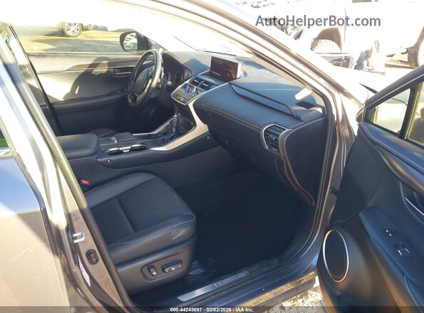 JTJYARBZ7J2104472 2018 LEXUS NX 300 Серый Вид салона спереди