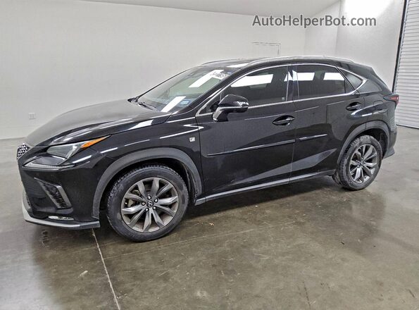 JTJYARBZ8K2125932 2019 LEXUS NX Черный Передняя левая четверть
