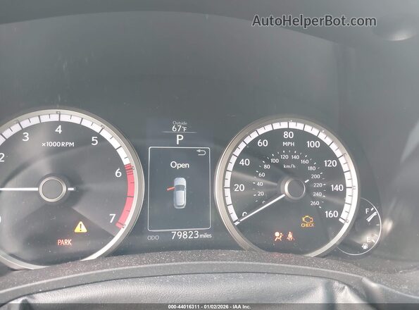 JTJYARBZXH2079321 2017 LEXUS NX 200T White Widok tylnych siedzeń