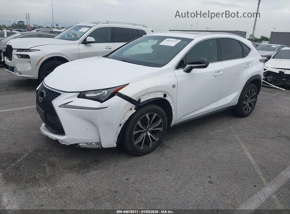 JTJYARBZXH2079321 2017 LEXUS NX 200T White Przód lewy