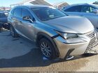 2019 Lexus Nx 300   Gray vin: JTJYARBZXK2148743