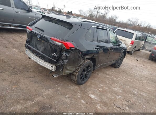 JTM16RFV1ND065806 2022 TOYOTA RAV4 HYBRID Черный Задняя правая четверть