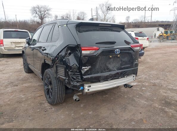 JTM16RFV1ND065806 2022 TOYOTA RAV4 HYBRID Черный Вид спереди