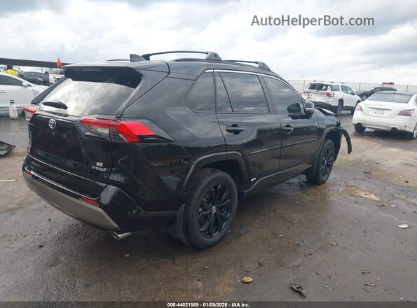 JTM16RFV1ND074960 2022 TOYOTA RAV4 HYBRID Black Trasero derecho
