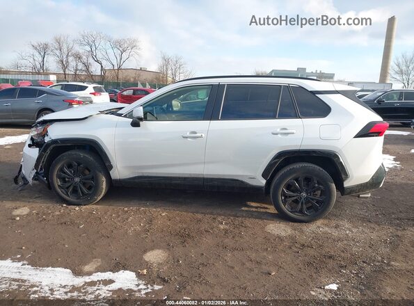 JTM16RFV4PD087401 2023 TOYOTA RAV4 HYBRID White უკანა სალონის ხედი