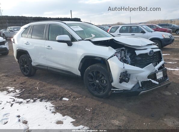 JTM16RFV4PD087401 2023 TOYOTA RAV4 HYBRID White წინა მარჯვენა